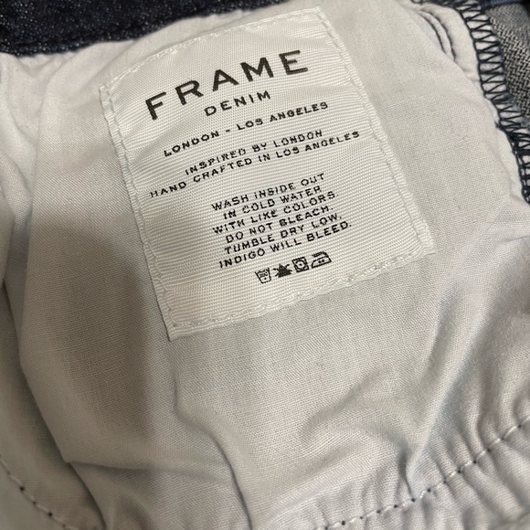 FRAME Denim Le Crop Mini Boot Lace Up Jeans Size 27 - Picture 7 of 8